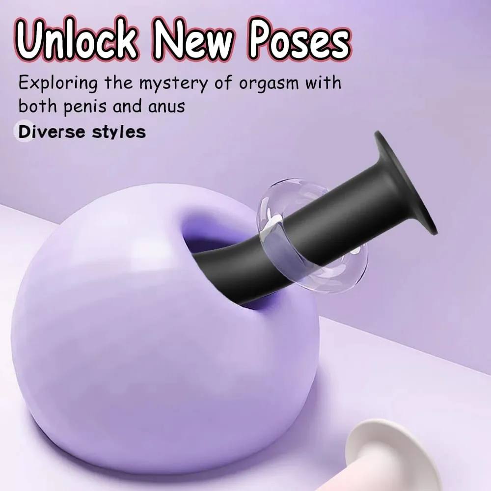Flexible Liquid Silicone Dildo For Begginner Anal plug Prosate Massager G Spot Personal Massage Tool Suction Cup Female Sex Toy