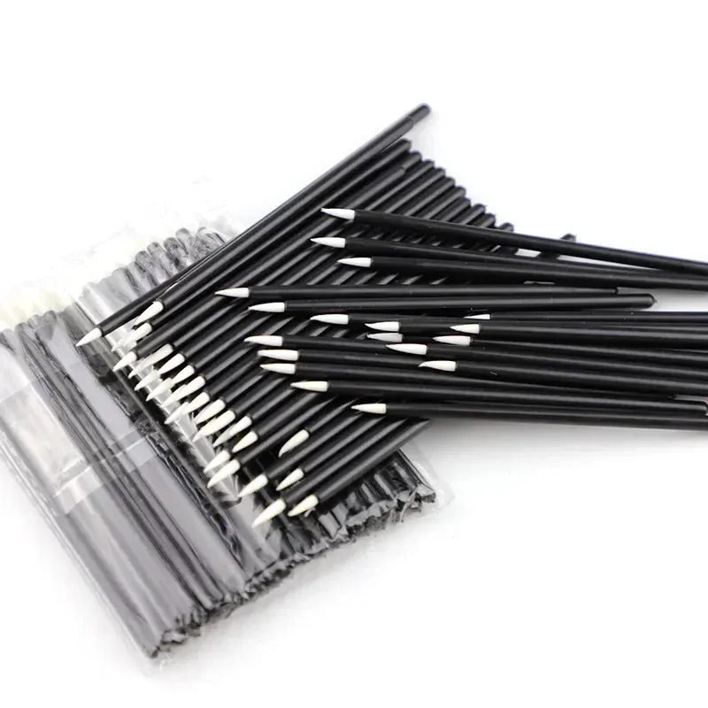 Wholesale 50/1000pcs Lip Brushes Applicators Eyelashes Brush Lipstick Brush Lip Gloss Applicator Wands Makeup Beauty Tool