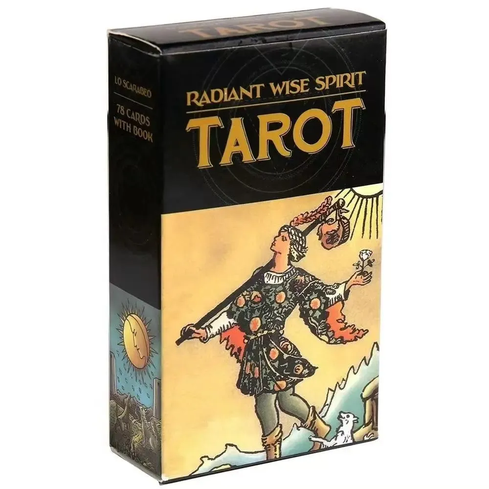 The Rider Waite Smith 1909 Tarot Cards Oracle Deck for Beginners English Spanish Classic Divination Edition Play Game