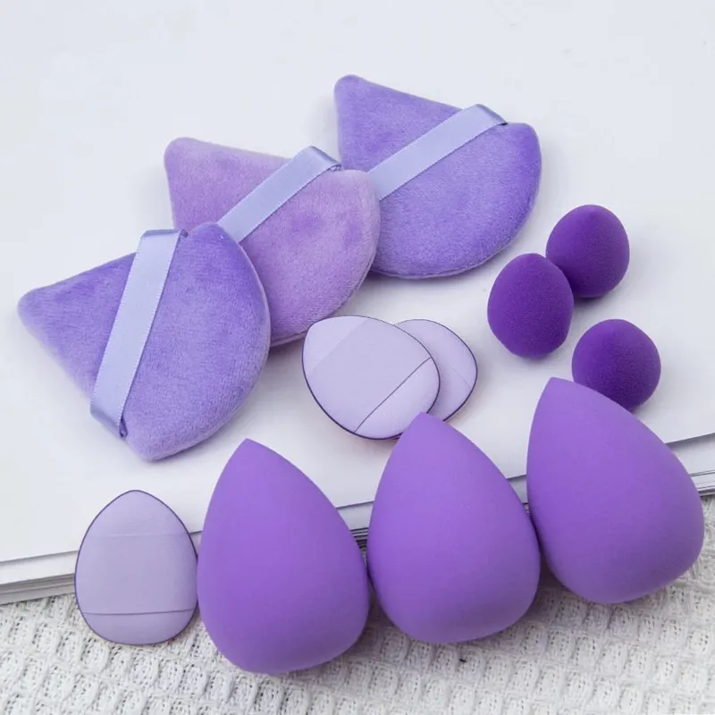 Set combinato 12 pezzi piccolo, medio e grande, puff per il trucco, essenziale per i principianti — image 1