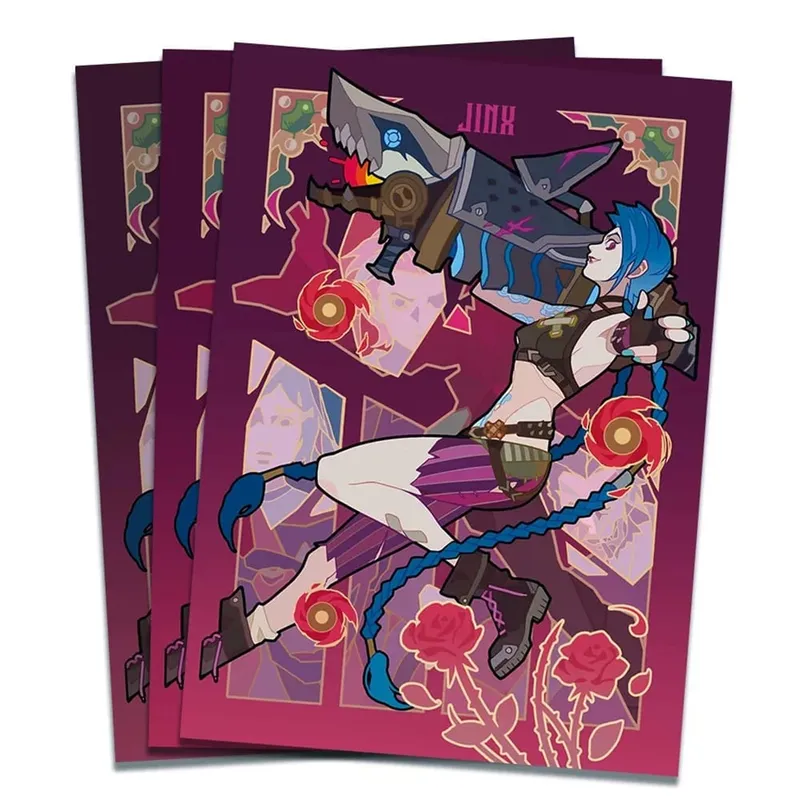 Anime Card Sleeves Ari Jnx LUXX Relia Fioora Emperor Sands Card Protectors Shield Outer Cover DTCG/OPCG/PTCG 66x92mm — image 7