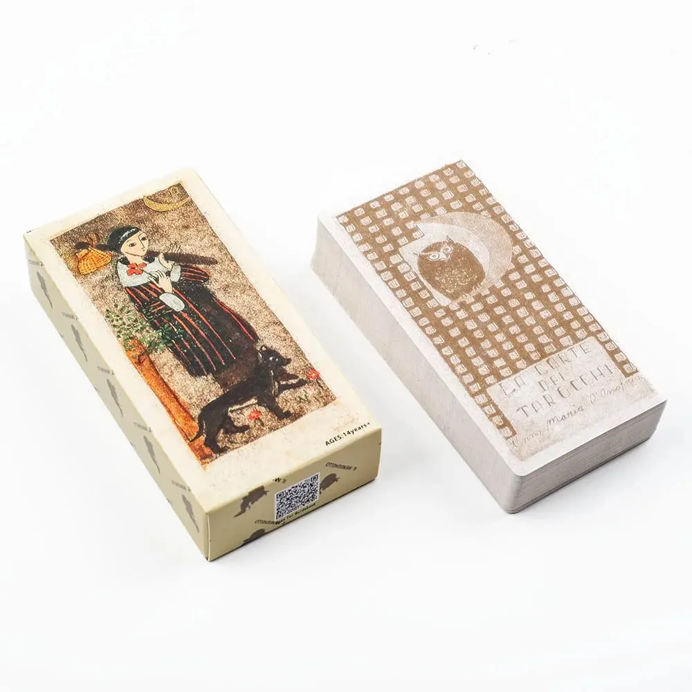 11*5.5cm 78-Card Deck Italian Hand-Painted Style Tarot Cards – La Corte Dei Tarocchi — image 4