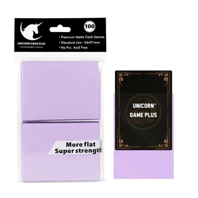 100 peças 2.5 "x 3.5" mangas de cartão de negociação premium 66x91mm cartas de jogo de tabuleiro de tamanho padrão para mtg magic Gathering cartão de jogo lorcana