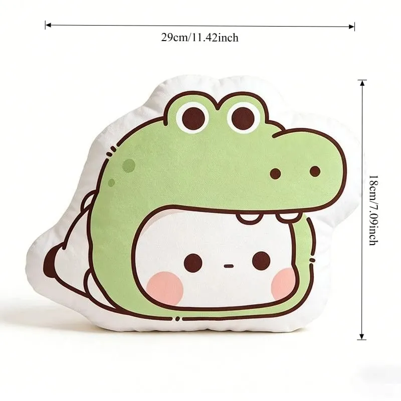 Cute Cartoon Bubu Dudu Plush Pillows Soft Kawaii Yier Panda Throw Pillow Sofa Ornament Sleeping Companion Pillow for Adult Gifts