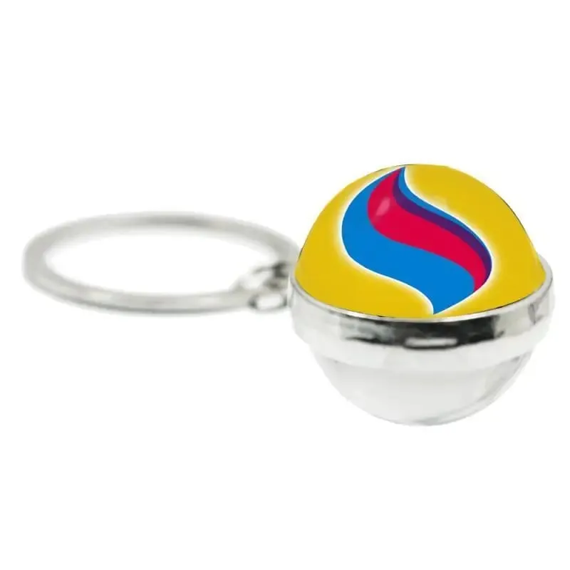 Pokémon Mega Stone Keychain Anime Peripheral Creativity Exquisite Versatile Trend Spherical Keychain Cartoon Gift Accessories