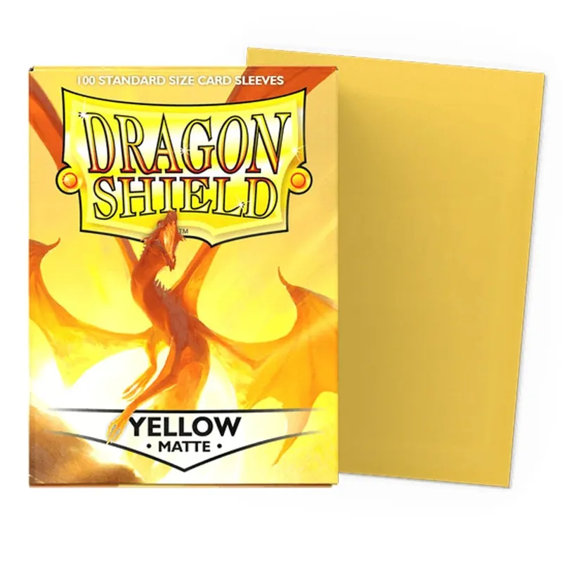 100 Stück/Karton, 66 x 91 mm, Standardgröße, Demark Dragon Shield, matte Kartenhüllen für MTG/PKM/YGO/TCG-Brettspielkarten