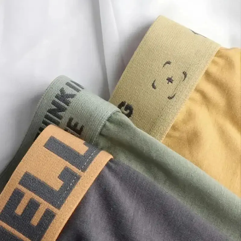5 pçs roupa interior masculina boxers sexy cuecas confortáveis respirável moda meninos calcinha boxershorts masculino 3256805433924630 — image 2