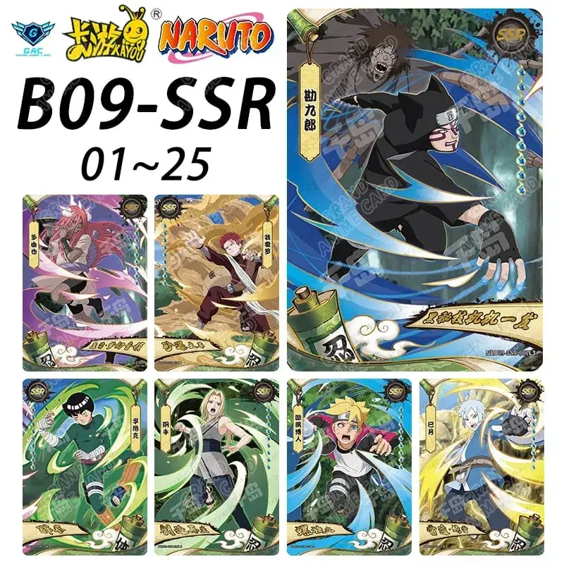 Kayou Naruto New T4W8 T2W9 Anime Rare Card Full Series ASP BP PU HR AR CR MR UR Complete Set Anime Collection Card Kids Toy Gift — image 7