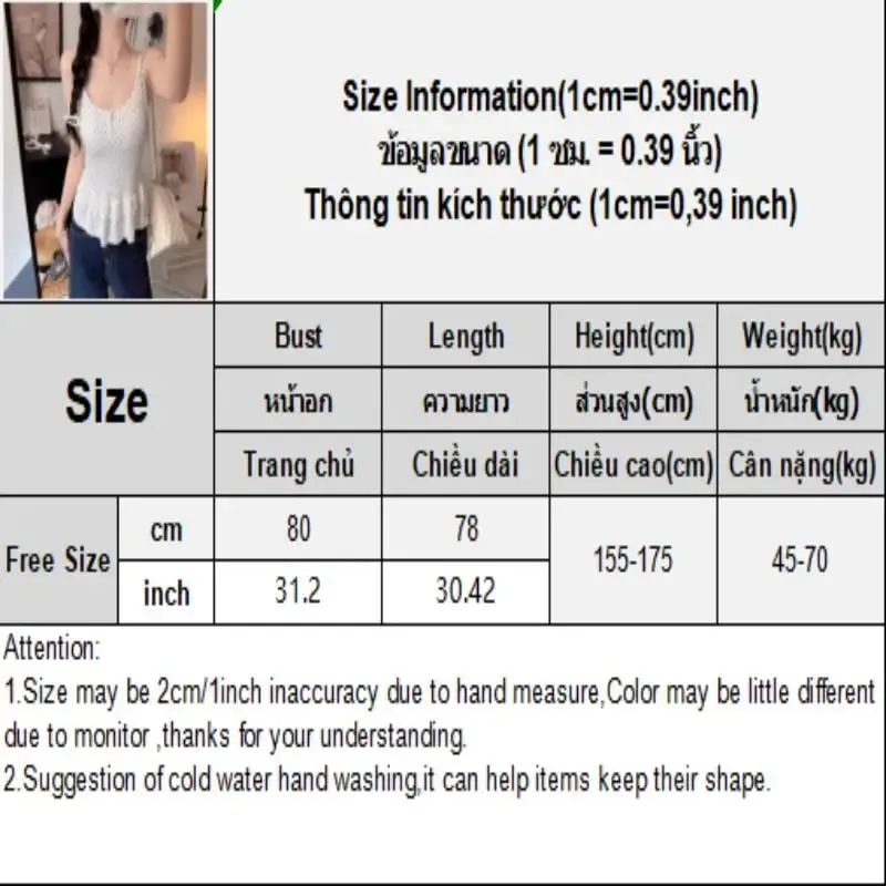 {MAX-66} Women Clothing Summer Fashion Casual Polka Dot Solid Color Sling Ladies Fashionable Appear Thin Slim Young Style Tops