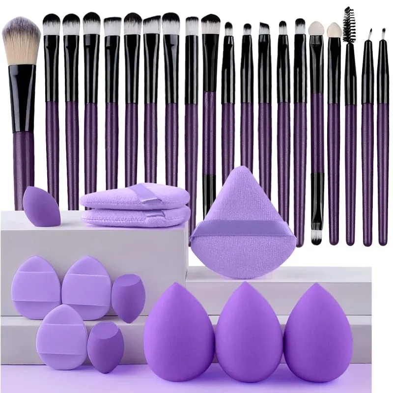20PCS Detail Makeup Brushes Kit Soft Bristles Concealer Eyeliner Brush Eyeshadow Shader Brush Facial Cosmetic Beauty Tools — image 1