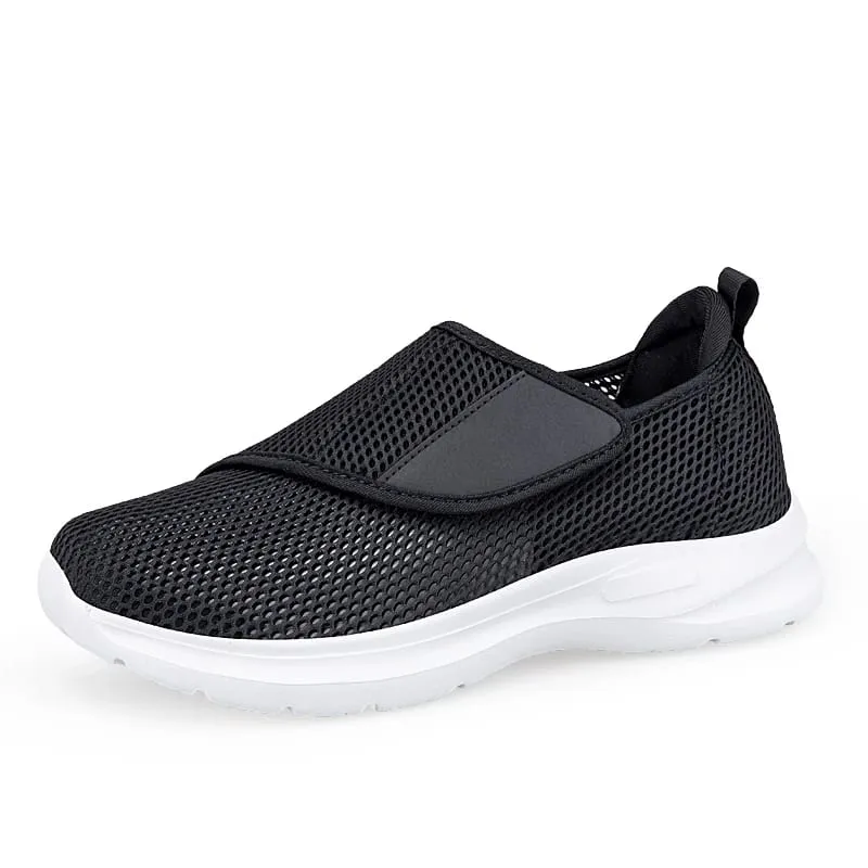 Popular Casual Men's Orthopedics Wide Feet Swollen Shoes Thumb Eversion Adjusting Soft Comfortable Diabetic Shoes Walking Shoes