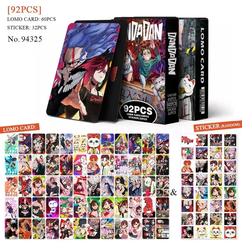 Anime Attack on Titan‌ Lomo Card Pohlednice Hračka Haikyuu Lékárnické deníky Honkai Star Rail Collection Karty s nálepkami Dárek