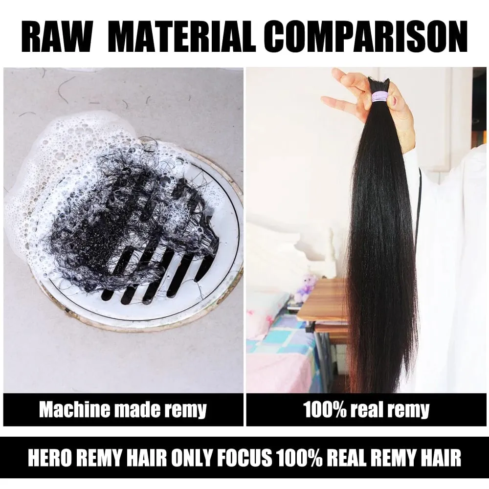 Straight Clip In PU Human Hair Extensions 10 Pcs/Set Full Head Clip Ins Hair 100/170 Grams Clip on PU Hair Extension for Women