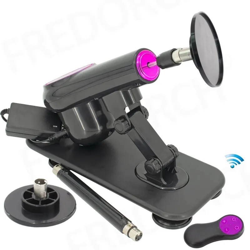 2025 Sex Machine for Woman Adjustable Masturbating Pumping with DILDO Accessories Sex Machine Gun for Men Wireless Sex Machine