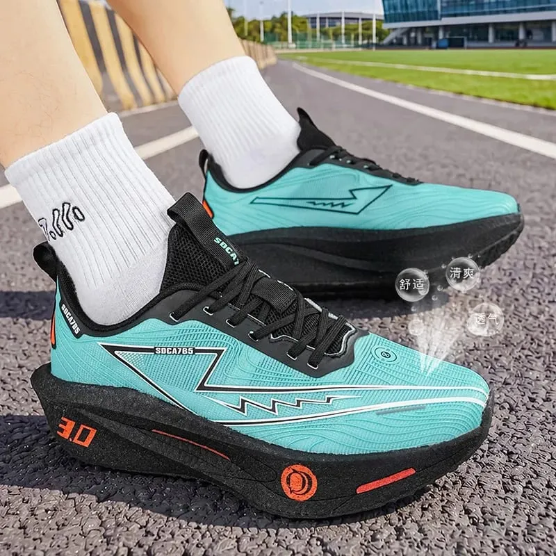 Running Shoes Men Carbon Board Marathon Speciality Sports Breathable Lightweight Comfortable Women's Athletic Casual Sneakers