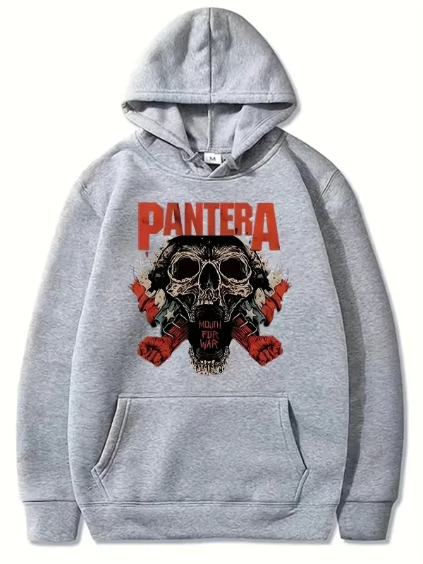 2026WinterNew Hoody PANTERA Band Pullovers COWBOYS FROM HELL Print Hoodies Men Women Vintage Fashion Hip Hop Oversized Swatsirts