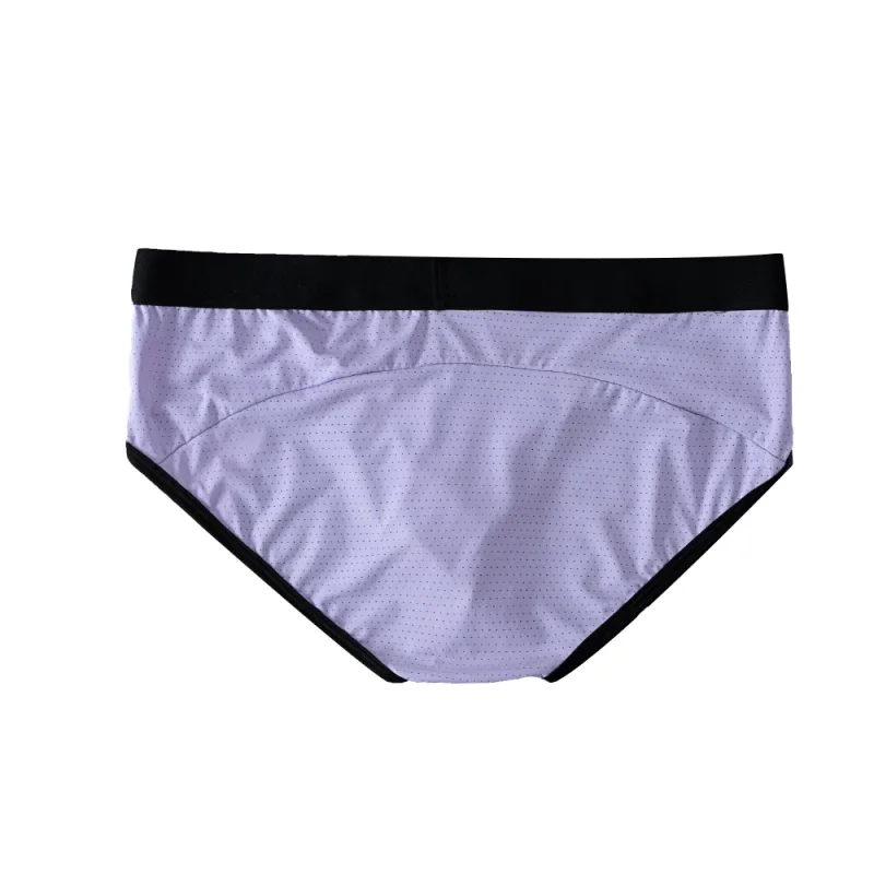 Fashion Mens Underwear Briefs Breathable Mesh Men's Panties Men Brief Bikini Underpants Back Patch Big Pouch Man Trunks D3-11
