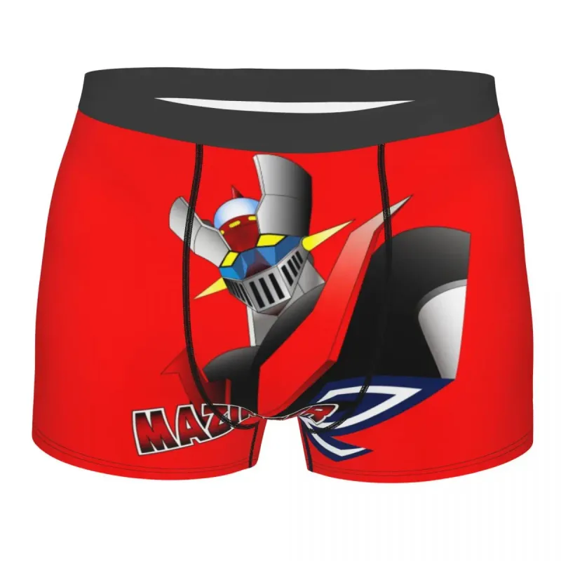 Custom Novelty Goldorak Ufo Robot Grendizer Boxers Shorts Panties Male Underpants Breathbale Briefs Underwear — image 32