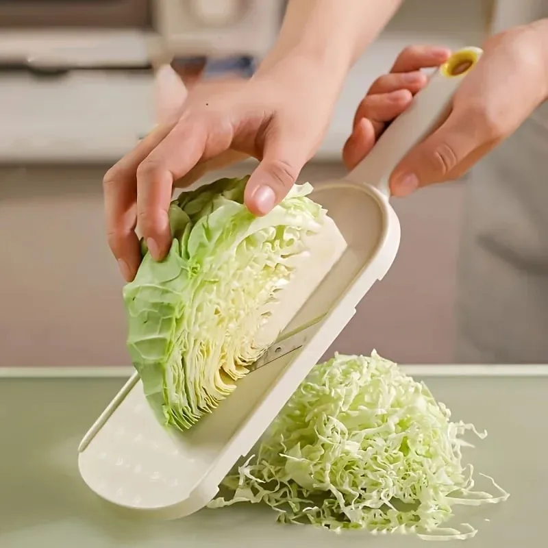 Cabbage Grater Onions Cucumbers Potatoes Cabbage Scraping for Salad Cutting Ultra-fine Slicing and Shredding Tool Kitchen Tool