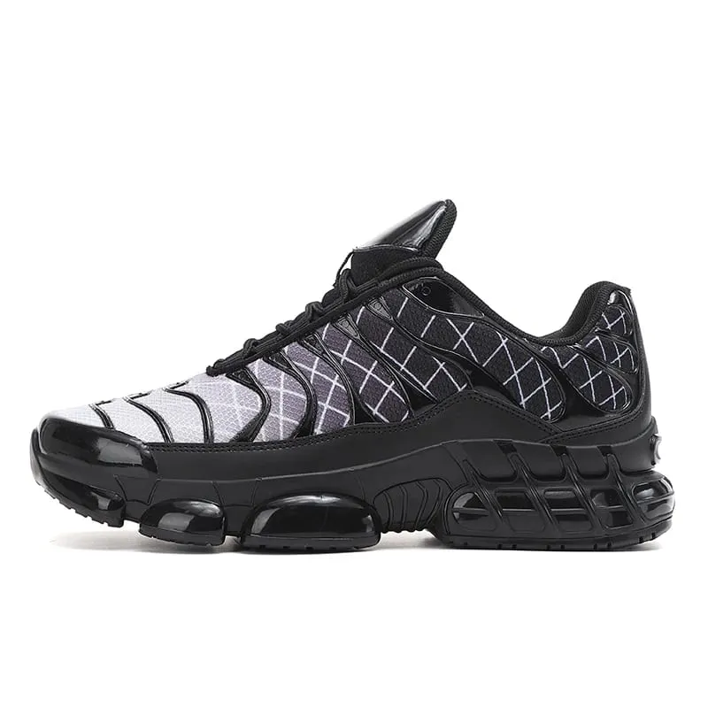 Men's Air Cushion Casual Sports Shoes Breathable Running Shoes for Men Gym Workout Training Walking Comfortable Shock Absorption