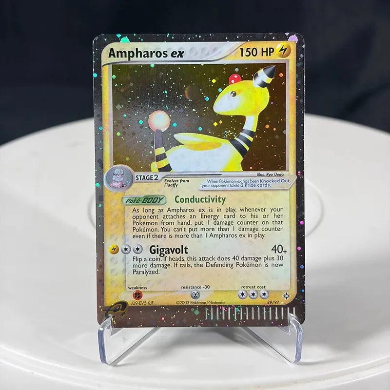 Proxy Cards EX Series Rayquaza Gold star Charizard Gengar Pikachu Hobbies Hobby Collectibles Game Collection Anime Cards