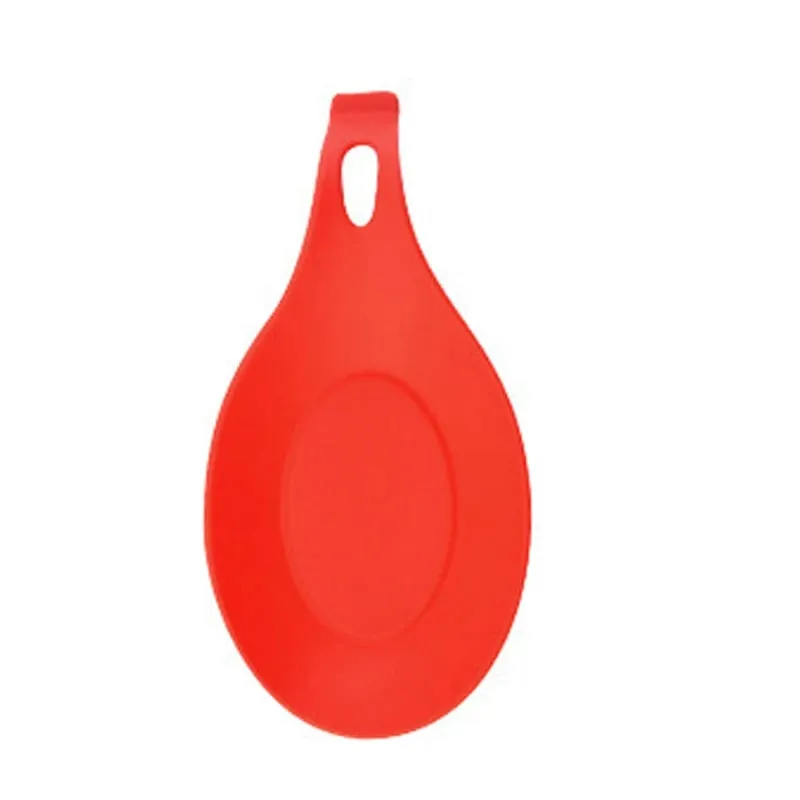 Silicone Spoon Rest Spatula Holder Heat Resistant Utensil Placemat Tray Kitchen Tools — image 10