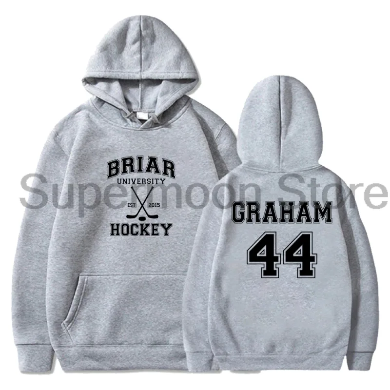 Off Campus Briar University Team Hoodie Unisex Long Sleeve Streetwear Women Men Hooded Sweatshirts