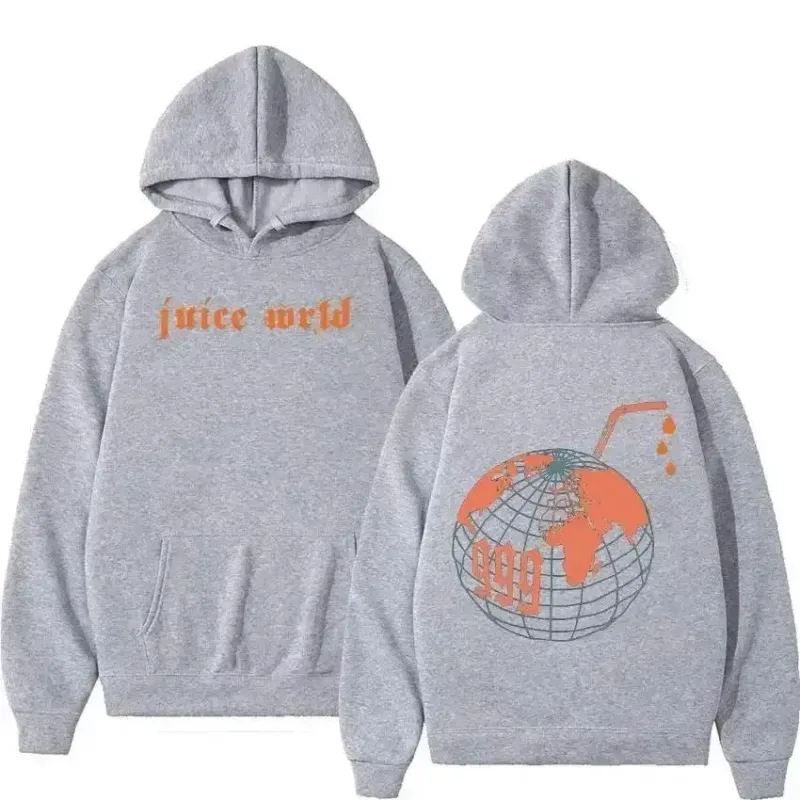 2026 Juice WRLD Men's Hooded Sweatshirt Autumn Fashion Hip Hoo Casual Pullover Unisex Street Style Loose Fit Warm Y2K Trend