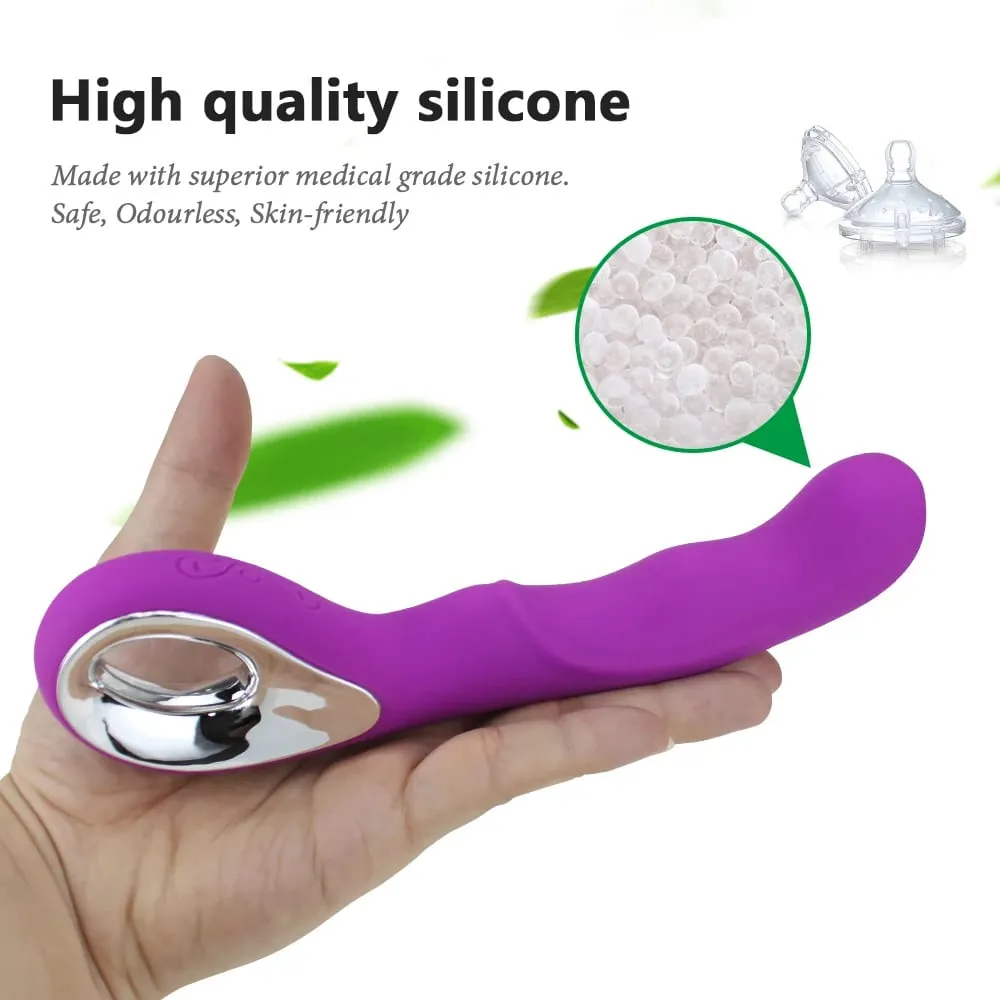 Vibrador para ponto g, estimulador vaginal, ponto g, massageador de clitóris, varinha mágica à prova d'água, brinquedo sexual recarregável para mulheres