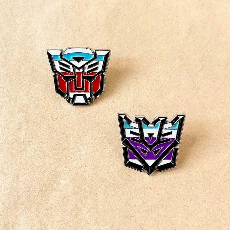 Transformers Optimus Prime Enamel Pin Cute Brooches For man Lapel Pins Badge Megatron Collectors Fashion Accessory gift — image 4