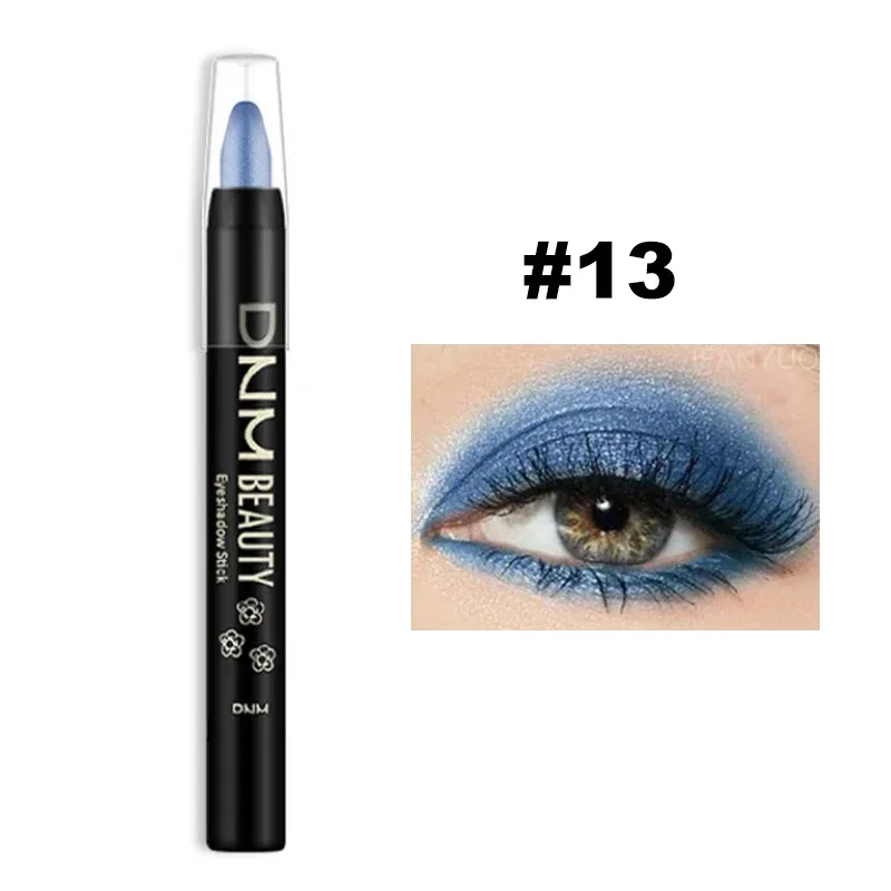 16 Colors Pearlescent Eyeliner Eyeshadow Pencil Color Glitter Waterproof Long-Lasting Shimmer Eye Makeup Non-smudge Eyeliner
