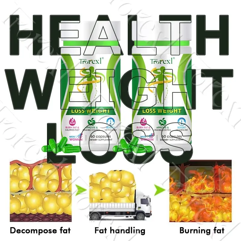 Tea Polyphenols Lotus Leaf Capsules | Slim Booster | Fat Loss | NO SIDE EFFECT — image 1