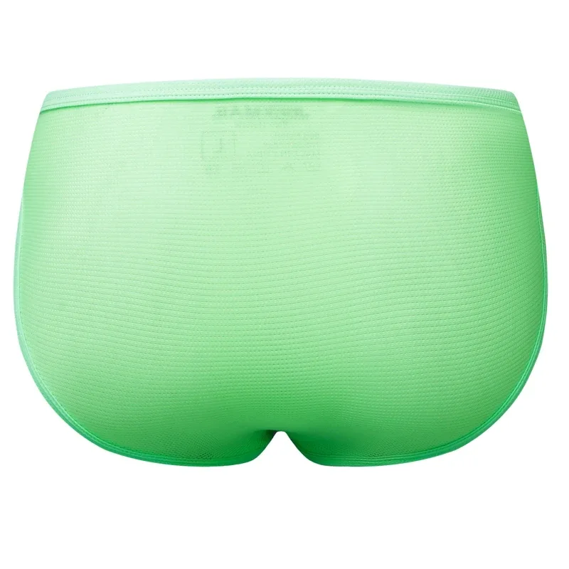 Herreundertøjstrusser Underbukser Nylon Mesh Quick Dry Herre Jockstrap Bikini Slip Herrebokserbukser eller som svømmebadebukser