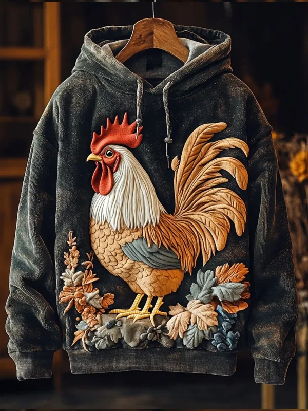 Sweat-shirt Animal drôle poulet écureuil cheval lapin 3d sweat à capuche imprimé hommes femmes mode surdimensionné vestes à capuche femmes Sweat manteau de rue