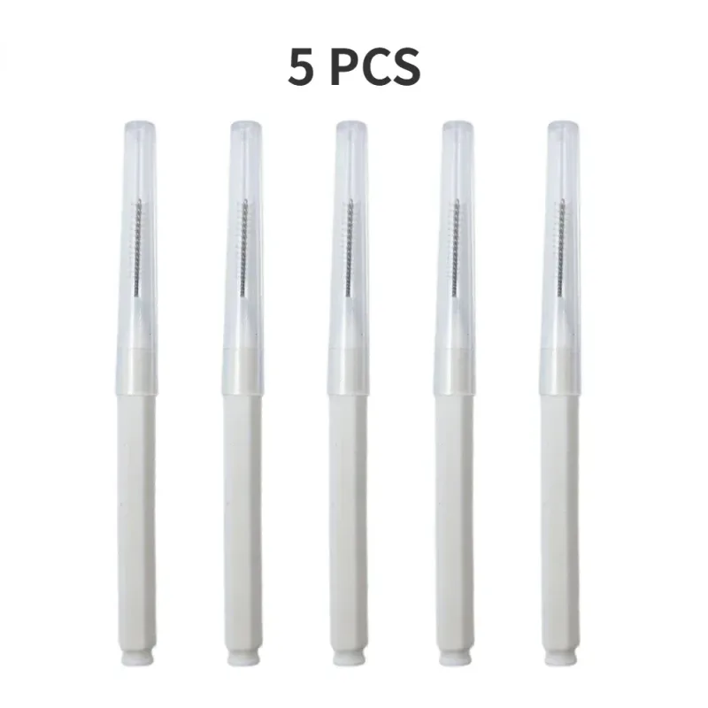 5-50PS Portable Mini Eyebrow Brushes Disposable Eyelash Brow Lifting Brush Applicators Lash Extension Comb Beauty Makeup Tools