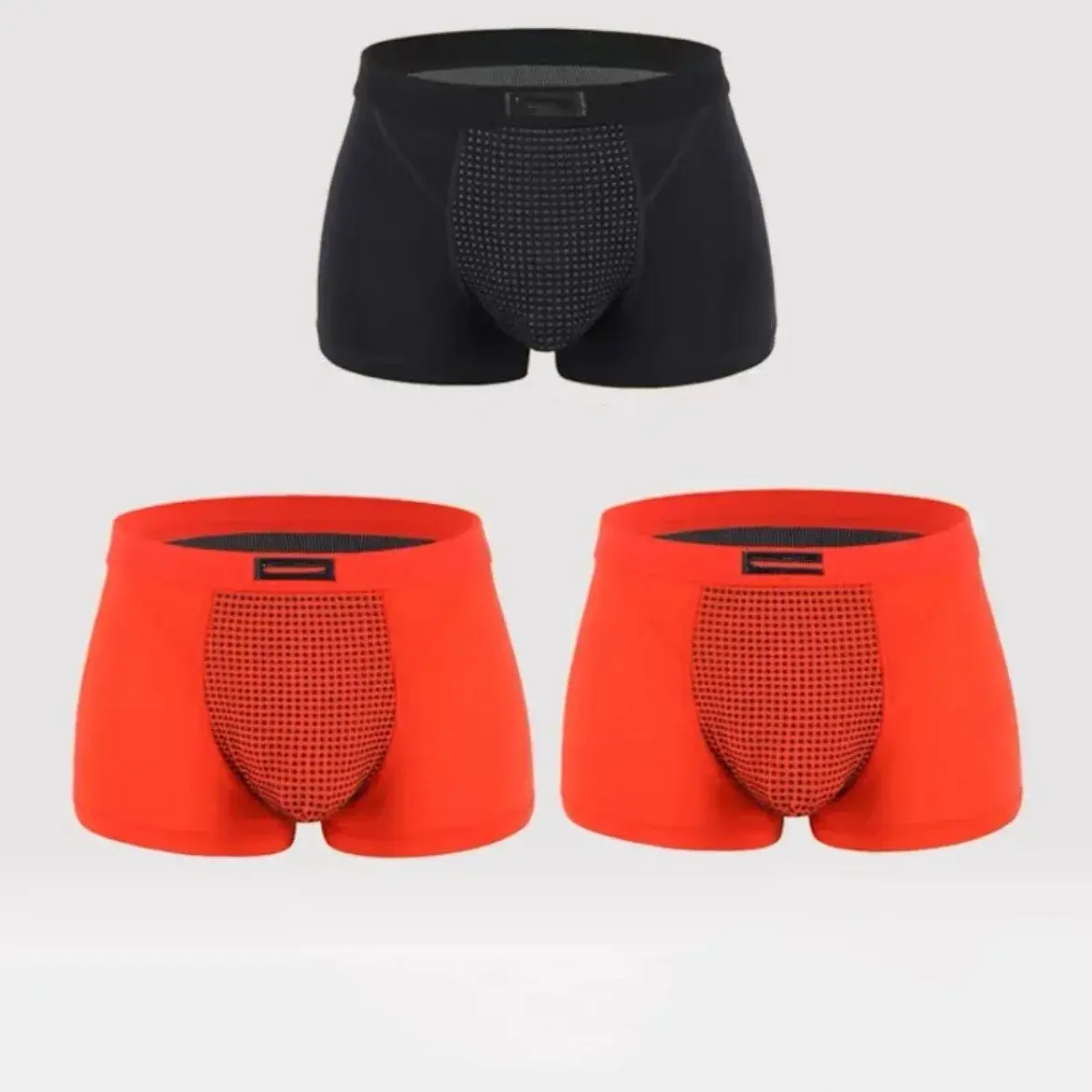 3PC Men's Magnetic Therapy Underwear Upgraded 22 Magnets Boxer Briefs L-6XL Anti-Pain Health Underwear Brazilian Breathable Men — image 5
