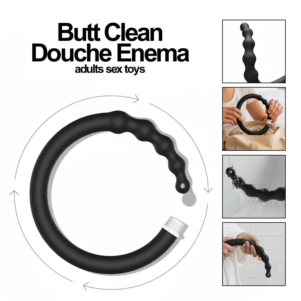 Silicone anal vaginal ducha butt plug multi-função enema plug-in chuveiro anal dilatadores adultos brinquedos sexuais adultos brinquedos sexuais