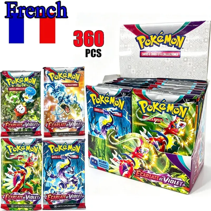 English French Spanish Pokémon Cards Game CROWN ZENITH SILVER TEMPEST Lost Origin Brilliant Stars Carte Pokémon Collection Toys