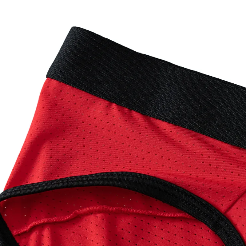 Fashion Mens Underwear Briefs Breathable Mesh Men's Panties Men Brief Bikini Underpants Back Patch Big Pouch Man Trunks D3-11