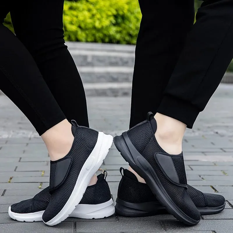 Popular Casual Men's Orthopedics Wide Feet Swollen Shoes Thumb Eversion Adjusting Soft Comfortable Diabetic Shoes Walking Shoes