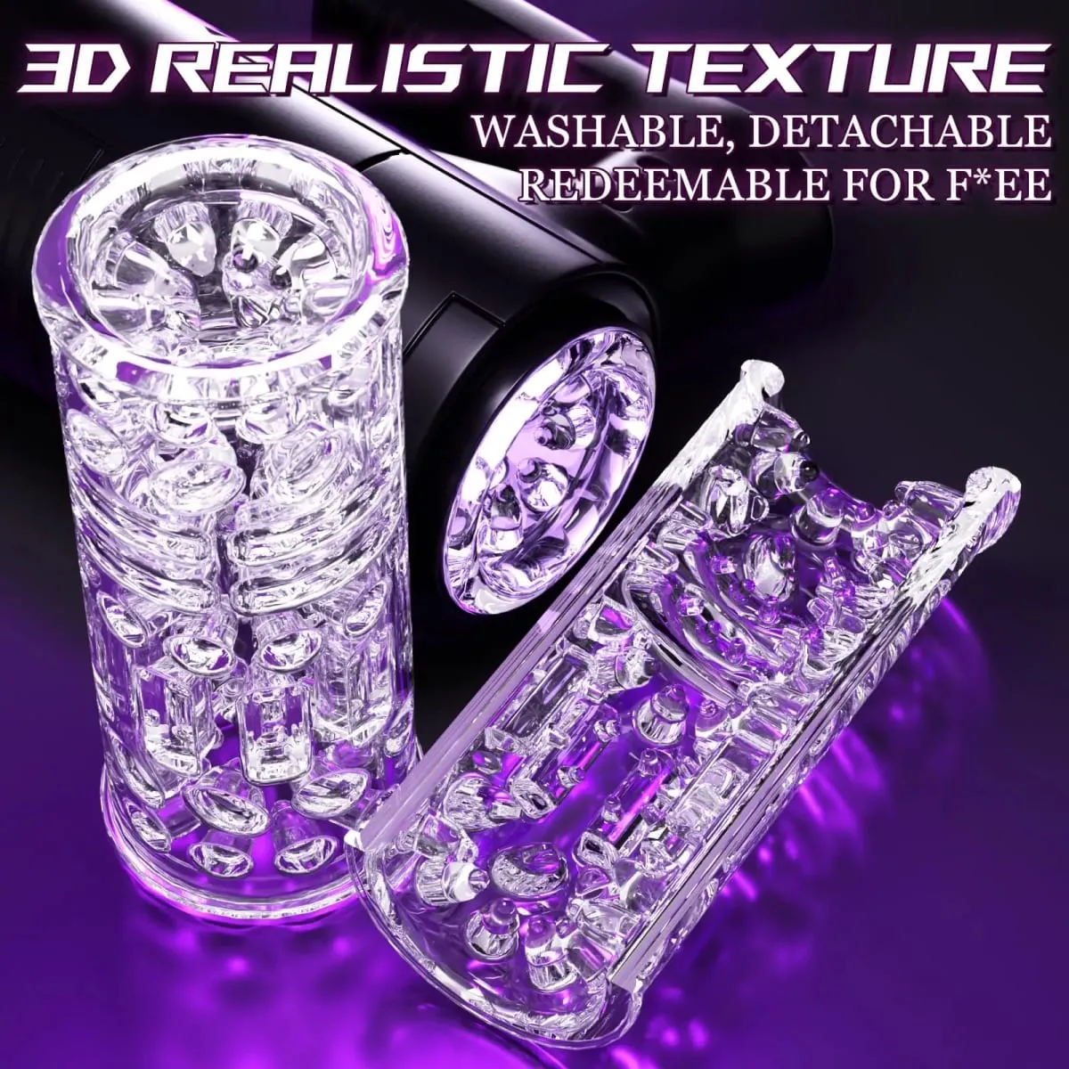 Masturbator For Men Automatic Telescopic Silicone Vagina Masturbation Anal Blowjob Oral Pussy Stimulator Sex Toys Adult Goods — image 6