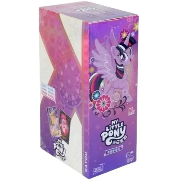 Autentico My Little Pony Amicizia per sempre Luna 12 11 10 Serie Carte da collezione Fluttershy Anime Merchandise Regali