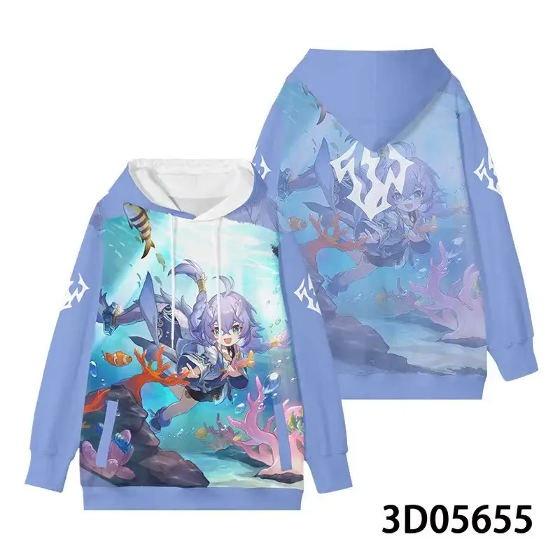 New Game Honkai: Star Rail All Role Playing Hoodies 3D Print Anime Sweatshirt Oversized Men Women Long Sleeve Tracksuit Pullover