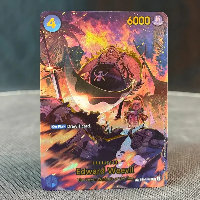 SP Stampaggio oro Buggy Perona Mihawk Sabo Ace Rufy Zoro-juurou Sanji Newgate Nami Hancock Hiyori ONE PIECE Carte proxy — image 30