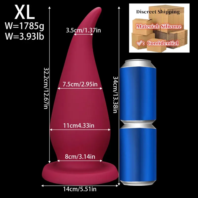 Silicone Large Anal Plug Big Butt Plug Dildo Anal Dilator Ass plug Masturbator Adult Sex Toys 18 For Men Women Gay Sex Shop 성인용품