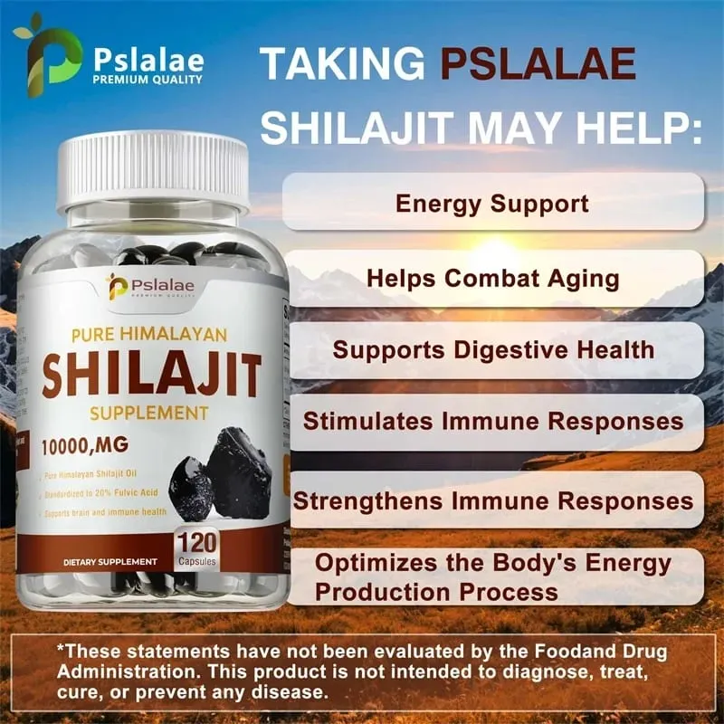 100% High Purity Shilajit Mineral Supplement - Improve Performance Relieve Stress Improve Mood Increase Male Size Non-GMO — image 3