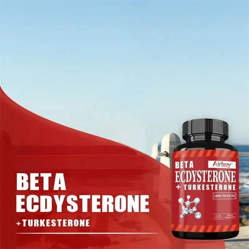 Beta Ecdysterone and Turkesterone - Muscle Mass Increase Anabolic Activity Support Improve Athletic Performance and Strength