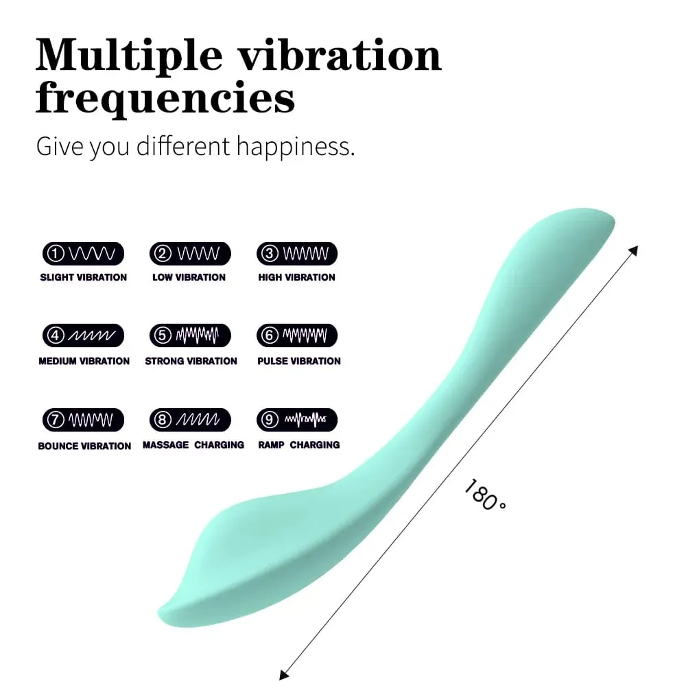 9 Speed U-Shape Wearable Vibrator Wireless Remote Dual Motors Clitoral & G Spot Stimulator Adult Sex Toy for Women — image 3