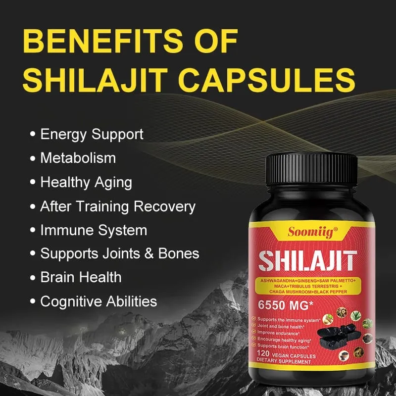 Original Shilajit Supplement - Supports for Muscle Strength & Immunity Enhance Men Performance Endurance for Adult — image 5