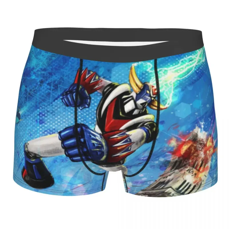 Custom Novelty Goldorak Ufo Robot Grendizer Boxers Shorts Panties Male Underpants Breathbale Briefs Underwear — image 18